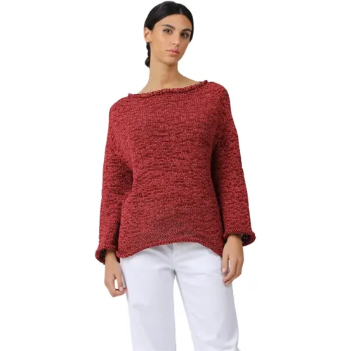 Knitwear > Round-neck Knitwear - - Alpha Studio - Modalova