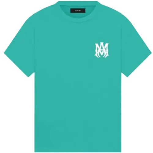 Amiri - Tops > T-Shirts - Blue - Amiri - Modalova