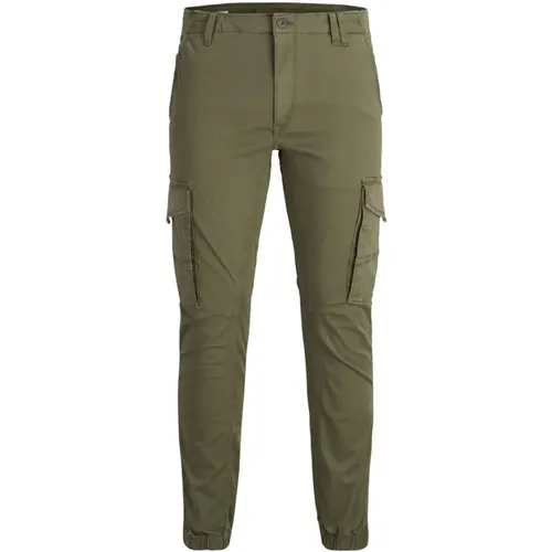 Trousers > Slim-fit Trousers - - jack & jones - Modalova