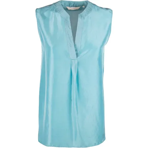 Tops > Sleeveless Tops - - Xacus - Modalova