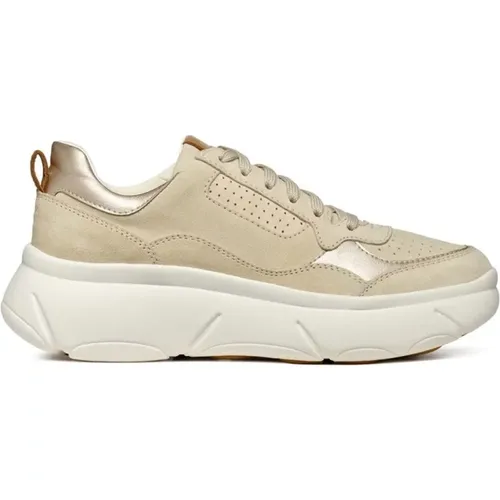 Geox - Shoes > Sneakers - Beige - Geox - Modalova