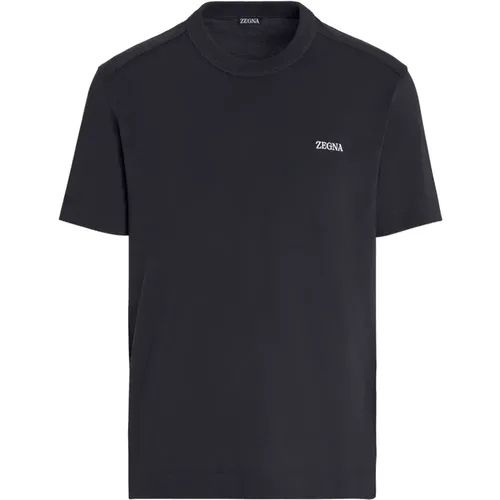 Tops > T-Shirts - - Ermenegildo Zegna - Modalova