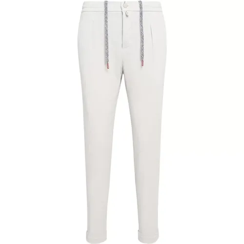 Trousers > Cropped Trousers - - Kiton - Modalova