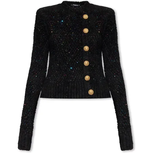 Knitwear > Cardigans - - Balmain - Modalova