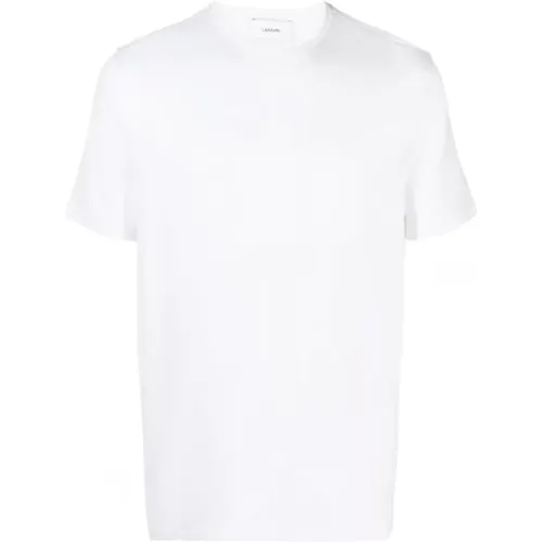 Lardini - Tops > T-Shirts - White - Lardini - Modalova