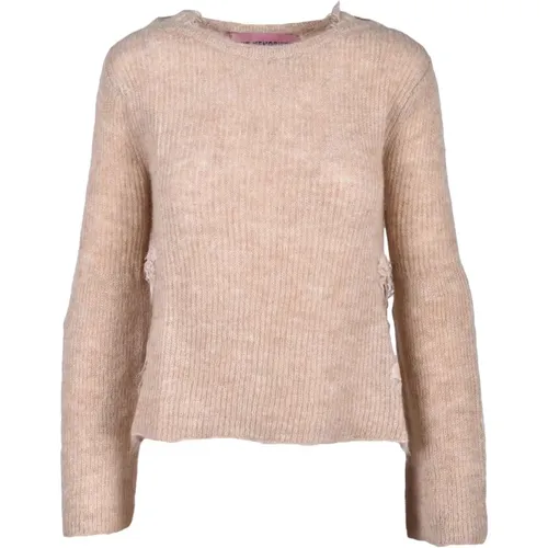 Knitwear > Round-neck Knitwear - - Pink Memories - Modalova