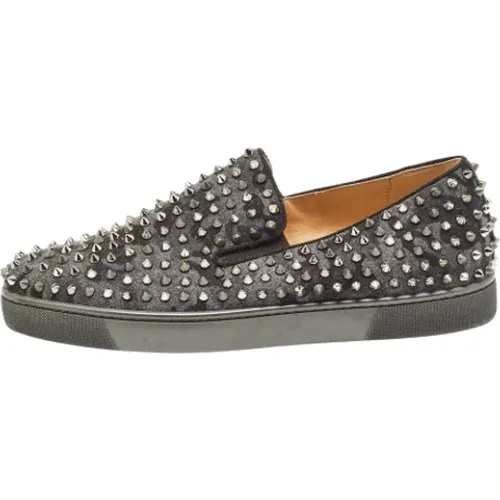 Pre-owned > Pre-owned Shoes > Pre-owned Flats - - Christian Louboutin Pre-owned - Modalova