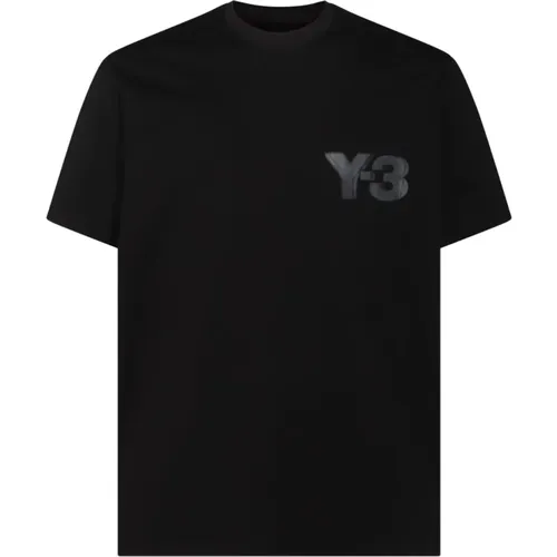 Y-3 - Tops > T-Shirts - Black - Y-3 - Modalova