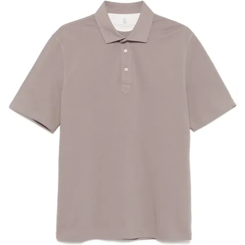 Tops > Polo Shirts - - BRUNELLO CUCINELLI - Modalova