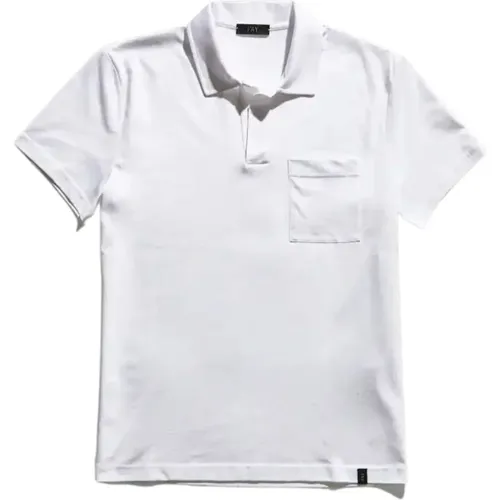 Fay - Tops > Polo Shirts - White - Fay - Modalova