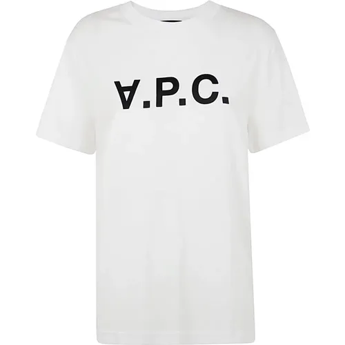 A.p.c. - Tops > T-Shirts - White - A.p.c. - Modalova