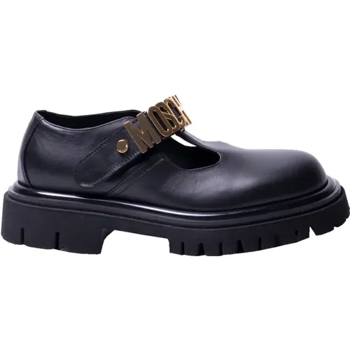 Moschino - Shoes > Flats - Black - Moschino - Modalova