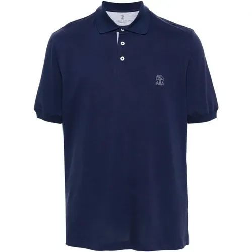 Tops > Polo Shirts - - BRUNELLO CUCINELLI - Modalova