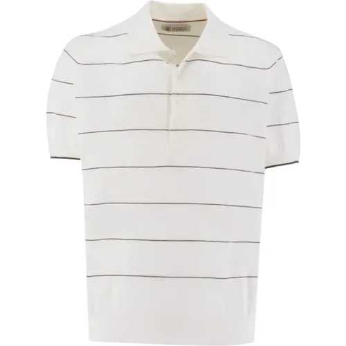 Tops > Polo Shirts - - BRUNELLO CUCINELLI - Modalova