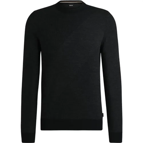 Knitwear > Round-neck Knitwear - - Boss - Modalova