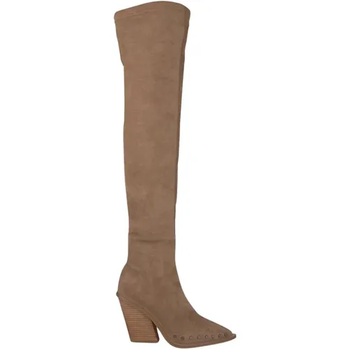 Shoes > Boots > Over-knee Boots - - Alma en Pena - Modalova