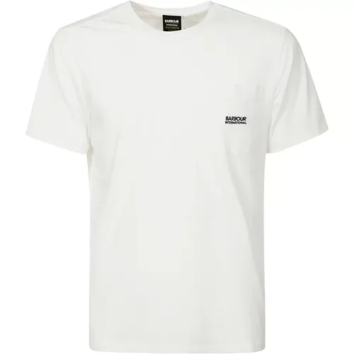 Barbour - Tops > T-Shirts - White - Barbour - Modalova