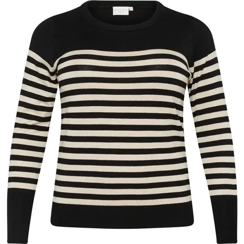 Knitwear > Round-neck Knitwear - - Kaffe Curve - Modalova