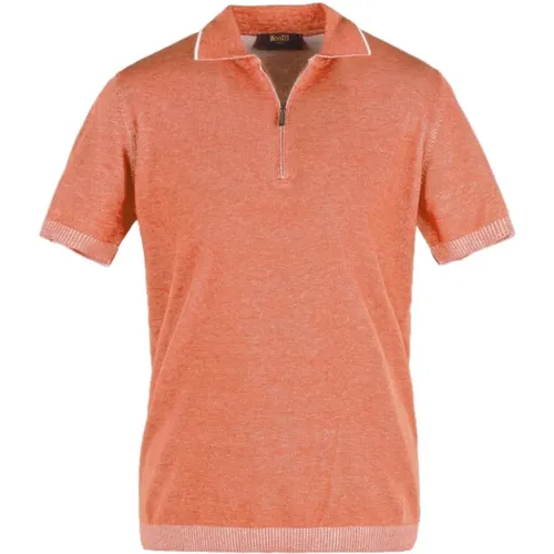 Tops > Polo Shirts - - Moorer - Modalova