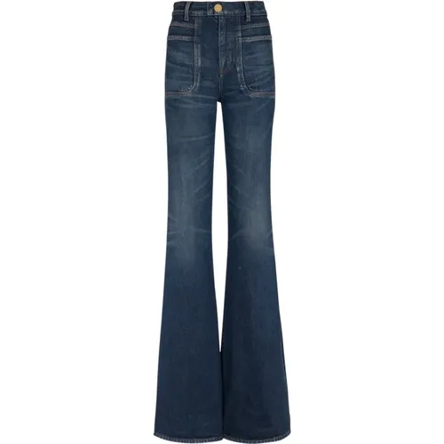 Jeans > Flared Jeans - - Balmain - Modalova