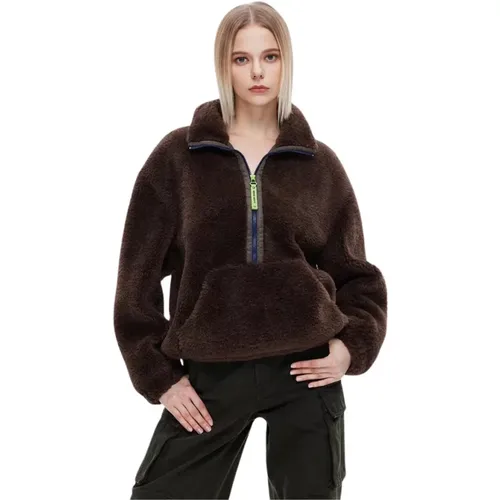 Jackets > Faux Fur & Shearling Jackets - - Miss Sixty - Modalova