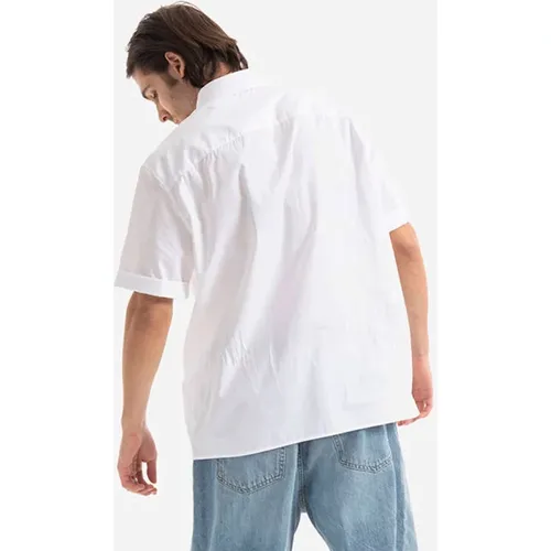 Bold Neck Short Sleeve Shirt Bcm068S-S006S 526 - Neil Barrett - Modalova