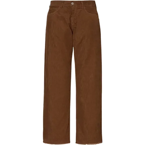 Trousers > Wide Trousers - - Massimo Alba - Modalova