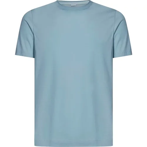 Malo - Tops > T-Shirts - Blue - Malo - Modalova