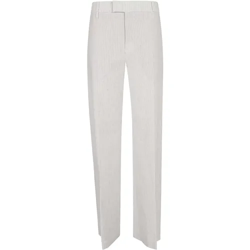 Trousers > Straight Trousers - - BRUNELLO CUCINELLI - Modalova