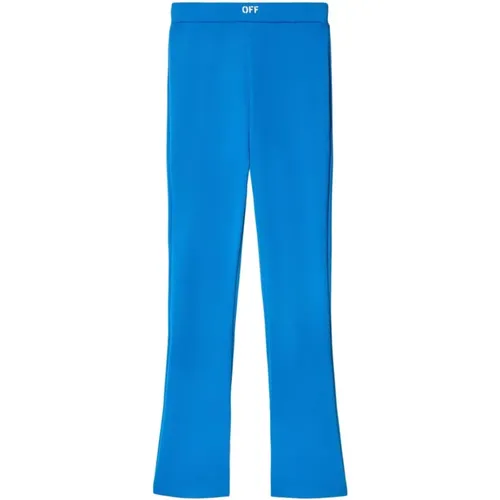 Trousers > Wide Trousers - - Off White - Modalova