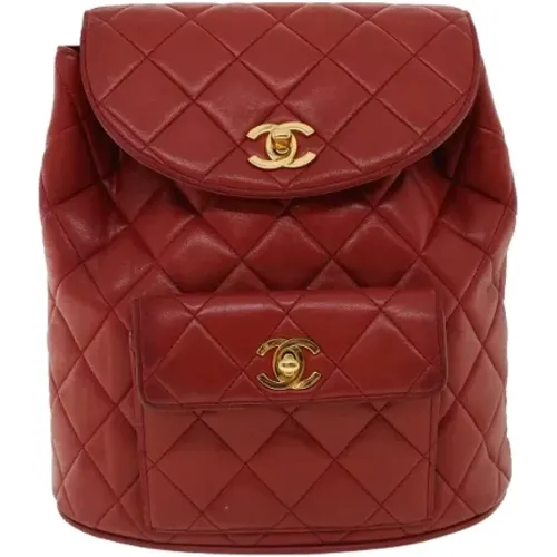 Pre-owned > Pre-owned Bags > Pre-owned Backpacks - - Chanel Vintage - Modalova