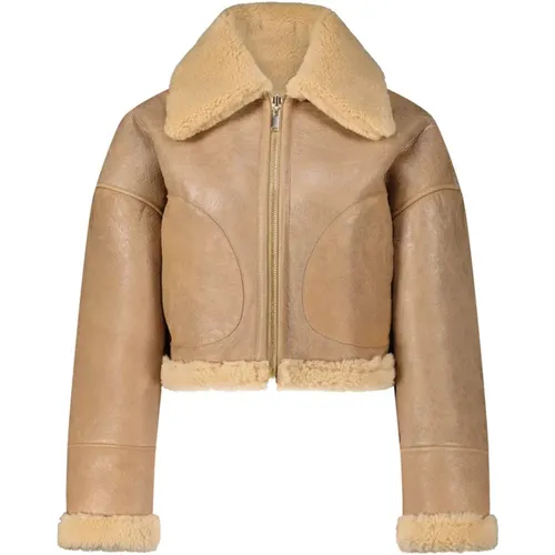 Jackets > Leather Jackets - - Halfboy - Modalova