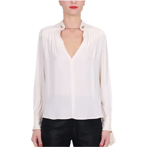 Blouses & Shirts > Shirts - - Elisabetta Franchi - Modalova