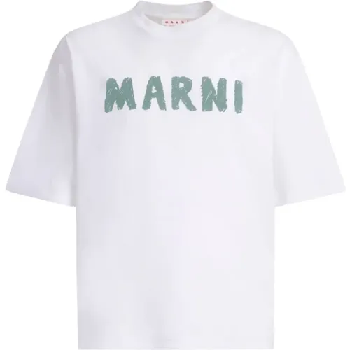 Marni - Tops > T-Shirts - White - Marni - Modalova