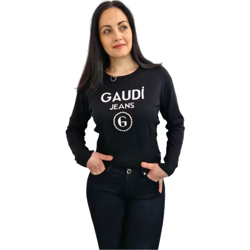 Knitwear > Round-neck Knitwear - - Gaudi - Modalova