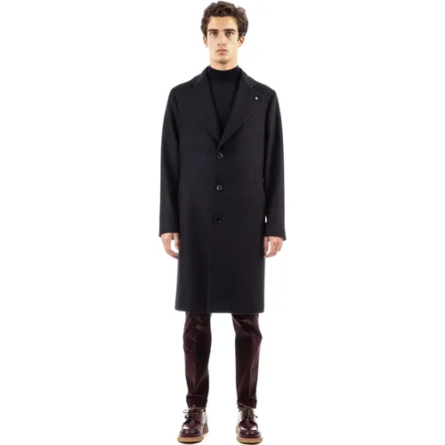 Coats > Single-Breasted Coats - - Lardini - Modalova
