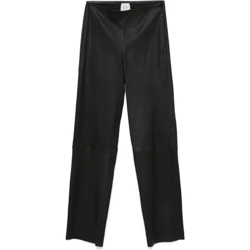 Trousers > Straight Trousers - - Alysi - Modalova