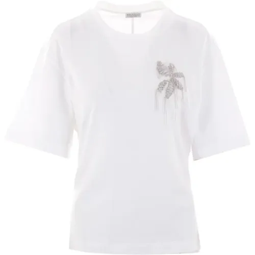 Tops > T-Shirts - - BRUNELLO CUCINELLI - Modalova