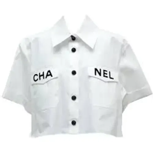 Pre-owned > Pre-owned Shirts & Blouses - - Chanel Vintage - Modalova