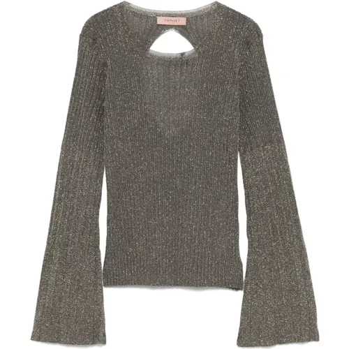 Knitwear > Round-neck Knitwear - - Twinset - Modalova