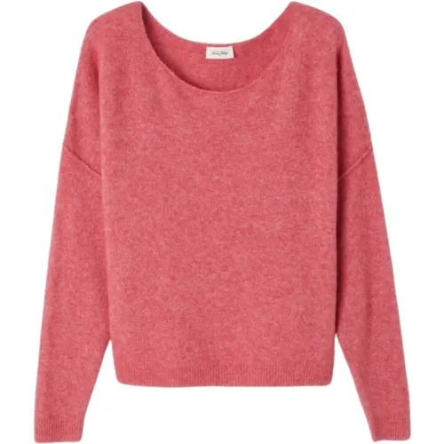 Knitwear > Round-neck Knitwear - - American vintage - Modalova