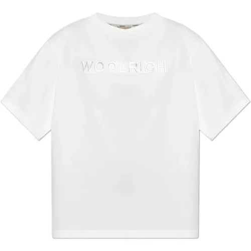 Tops > T-Shirts - - Woolrich - Modalova