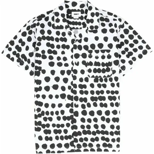 Shirts > Short Sleeve Shirts - - Obey - Modalova