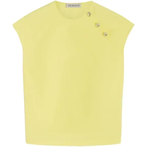 Tops > Sleeveless Tops - - Trussardi - Modalova