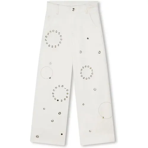 Kids > Bottoms > Trousers - - Chloé - Modalova