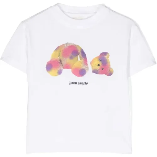 Kids > Tops > T-Shirts - - Palm Angels - Modalova