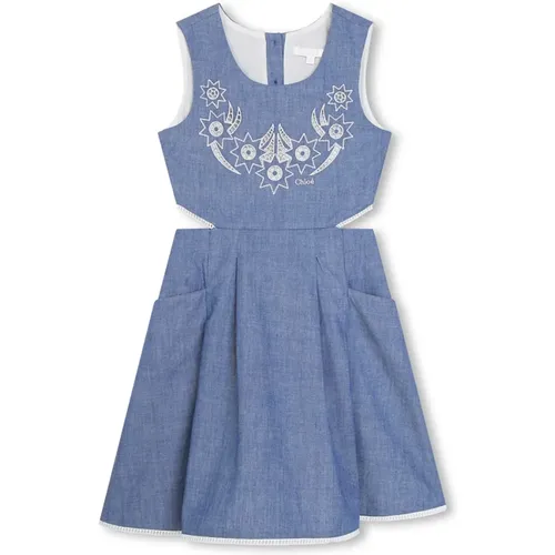 Chloé - Kids > Dresses - Blue - Chloé - Modalova