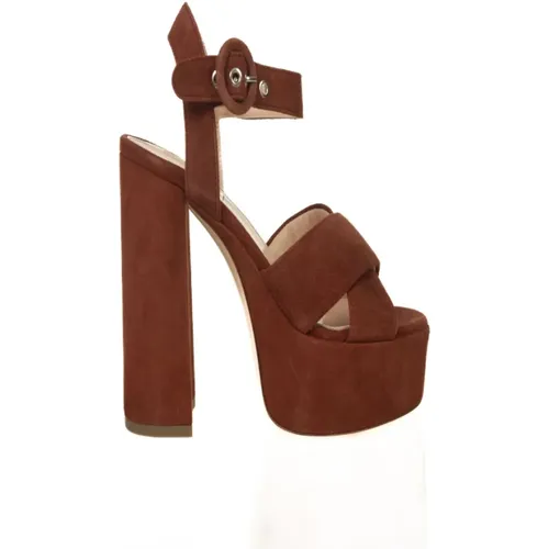 Shoes > Sandals > High Heel Sandals - - AGL - Modalova