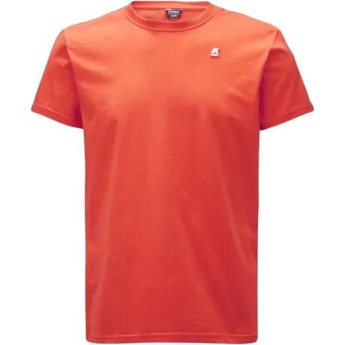 K-Way - Tops > T-Shirts - Orange - K-way - Modalova