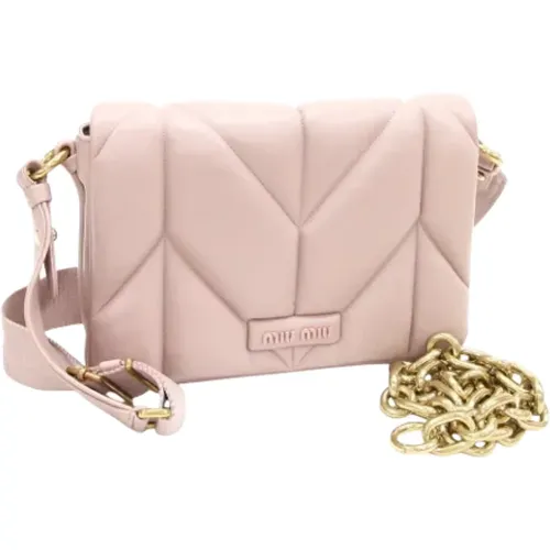 Pre-owned > Pre-owned Bags > Pre-owned Cross Body Bags - - Miu Miu Pre-owned - Modalova